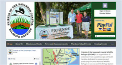 Desktop Screenshot of coastalrefuges.org