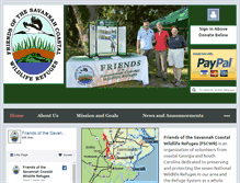 Tablet Screenshot of coastalrefuges.org